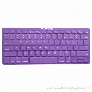 Colorful Bluetooth 3.0 Keyboard for iPad, Tablet PCs, in Blue/Green/Orange/Red/Pink/Purple